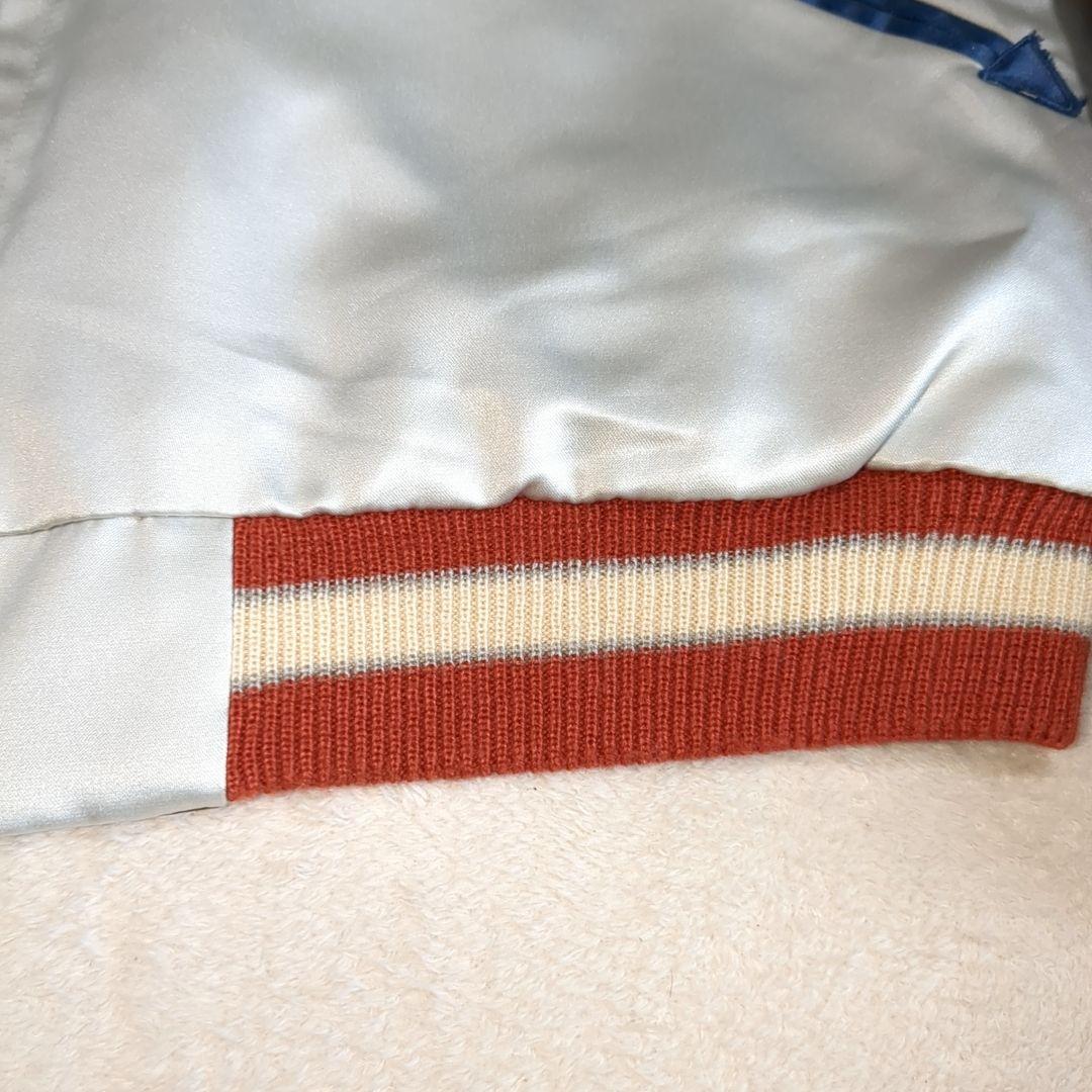 テーラー東洋 スカジャン リバーシブル 虎 横田基地 ブルー Mサイズ