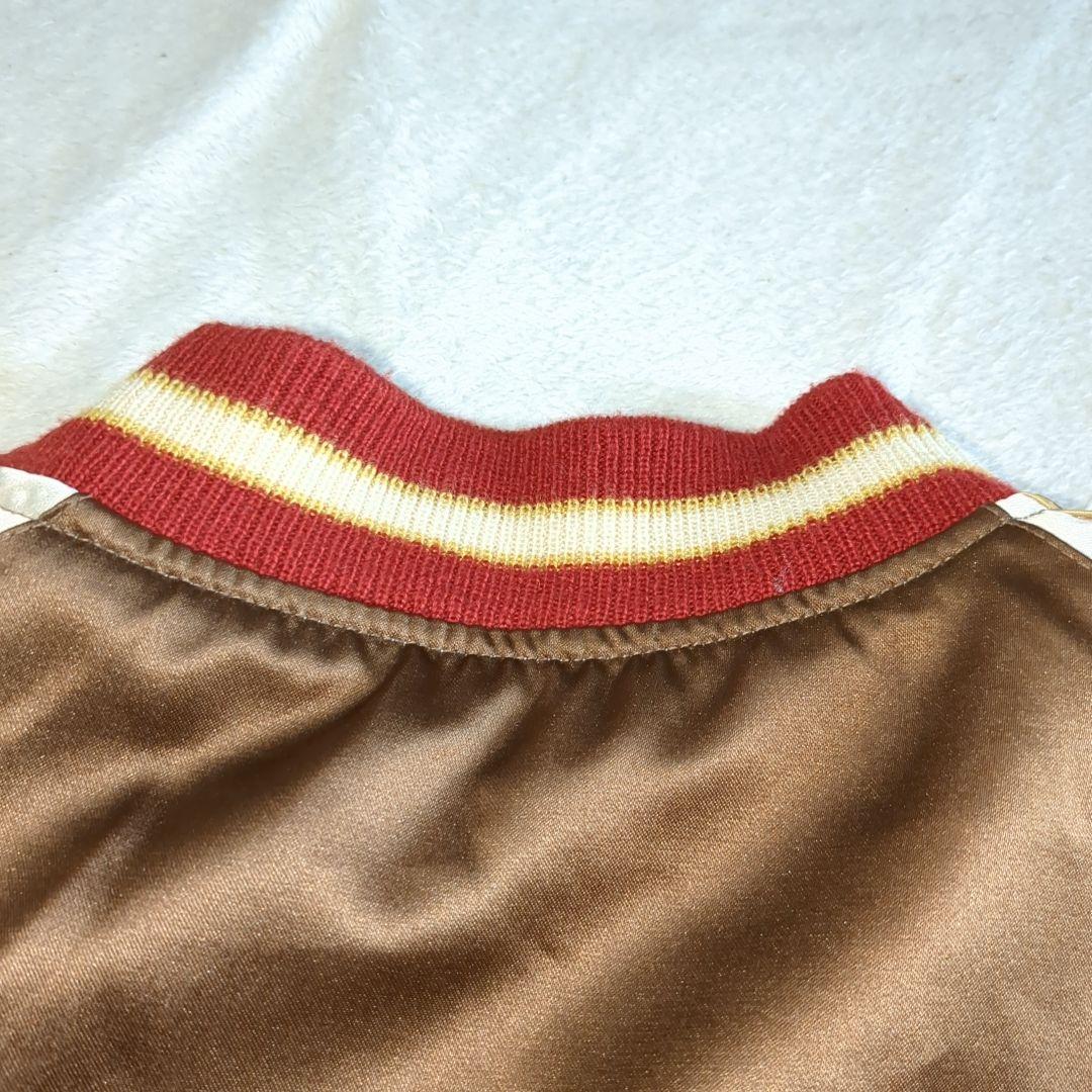 テーラー東洋 スカジャン リバーシブル 虎 横田基地 ブルー Mサイズ