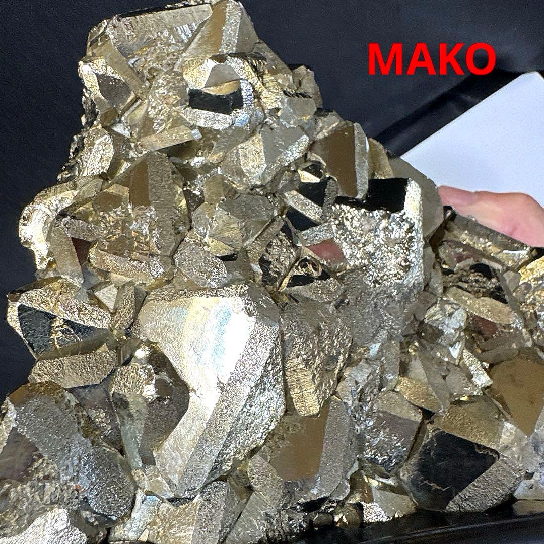 M1780☆パイライト原石クラスター5.6Kg☆天然石　原石☆N50502