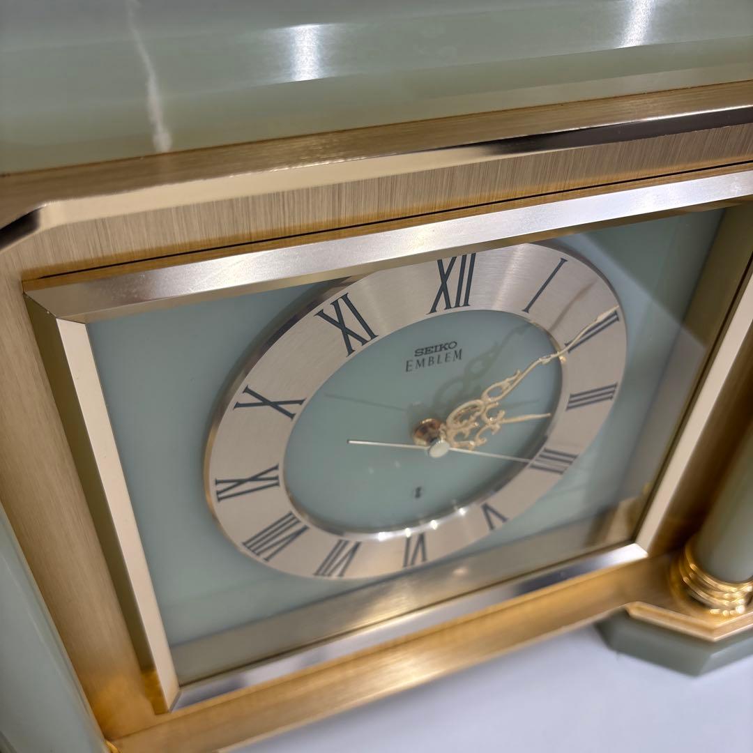 SEIKO EMBLEM 置き時計