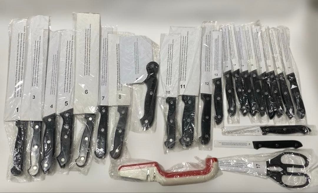 Ronco Six Star 24pc Knife Set 包丁セット