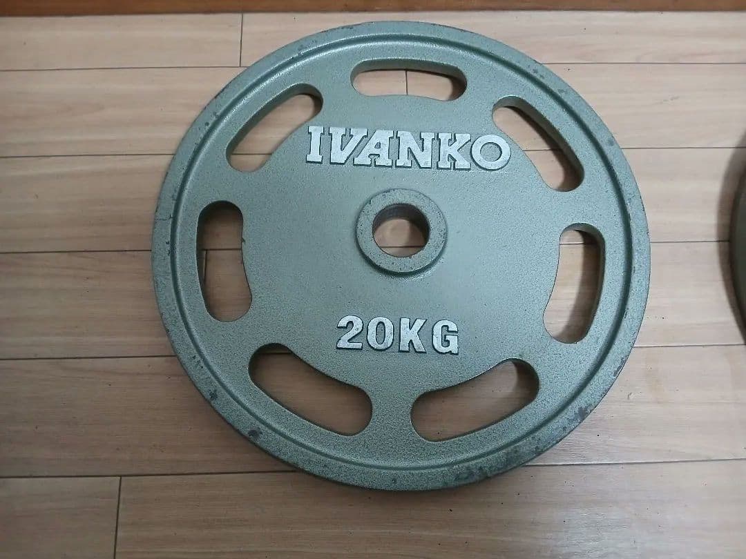 ①IVANKOイヴァンコ ラバープレー20kg x 1枚穴径50mm(同時購入)