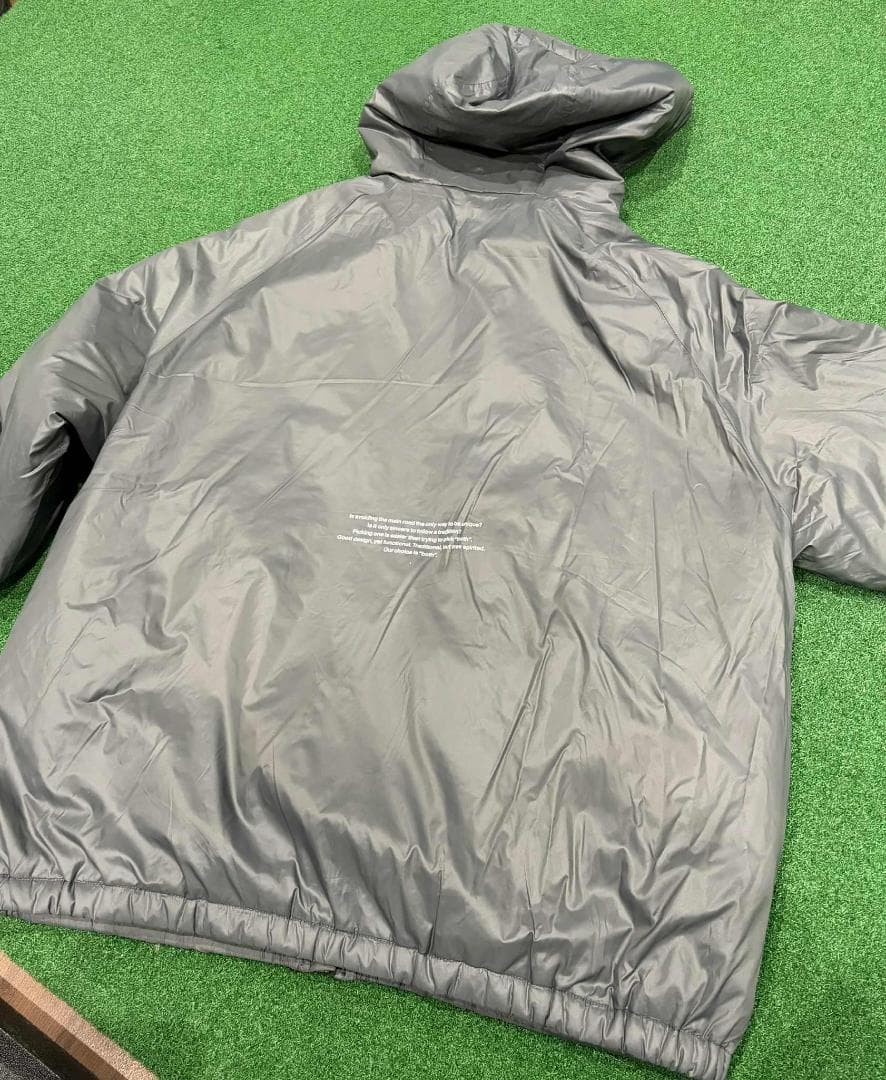 【新品】RUFFLOG LIGHT HOODIE JACKET グレー L