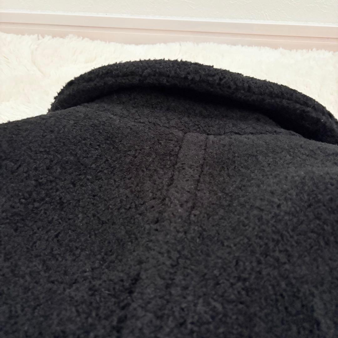 23AW✨定価4.8万✨フレームワーク　WOOLブレンドボアコート　ロングコート