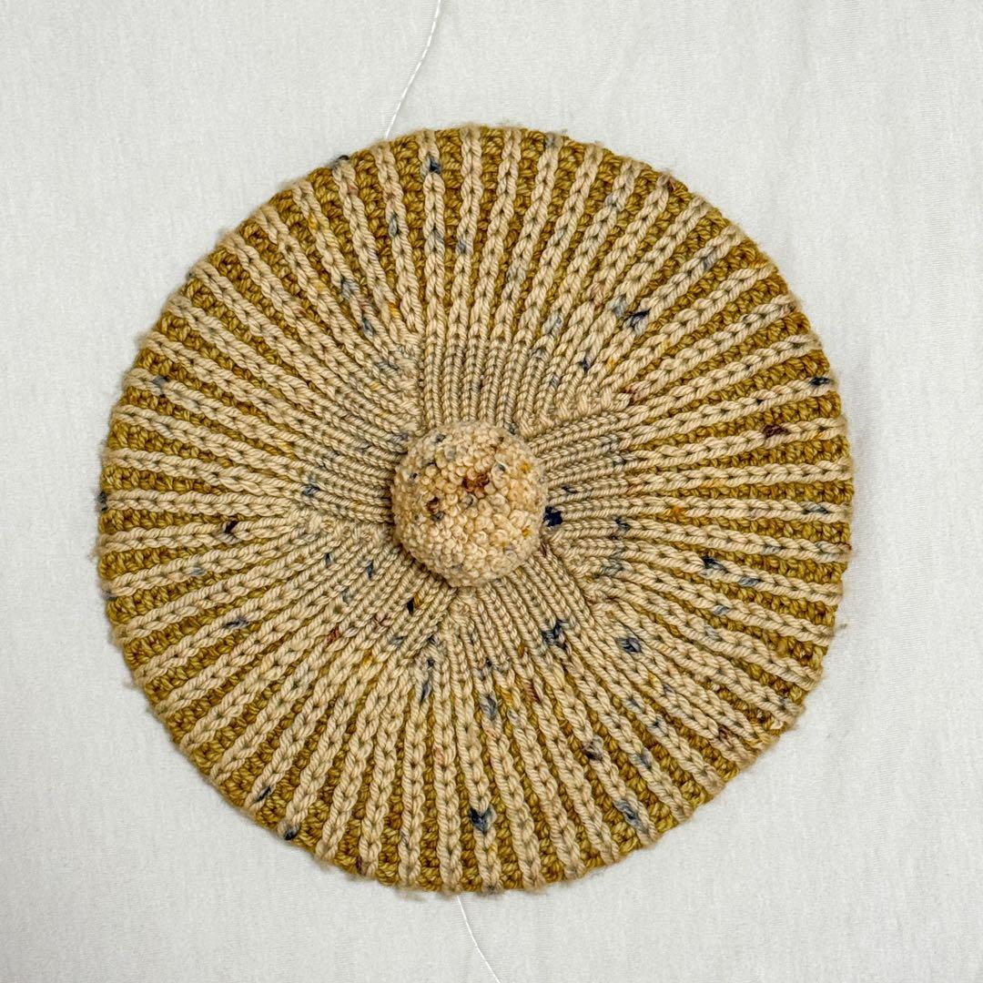 misha&puff ベレー帽 2-4Y