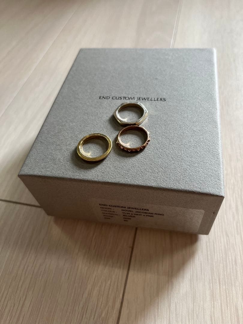 END CUSTOM JEWELLERS リングセット