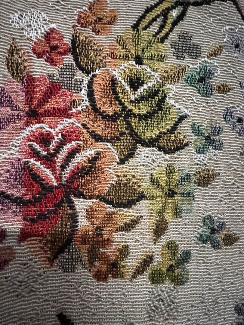 カーテン バンビ 鹿 インテリア 昭和レトロ 当時物 レトロポップ コブラン織