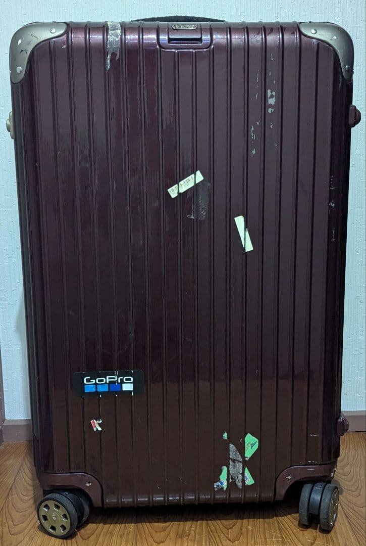 RIMOWA　73㍑　スーツケース　※ステッカー跡多数