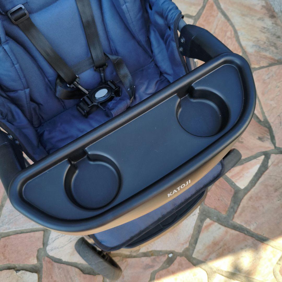 カトージ 二人でゴー ベビーカー 二人乗り ネイビー KATOJI