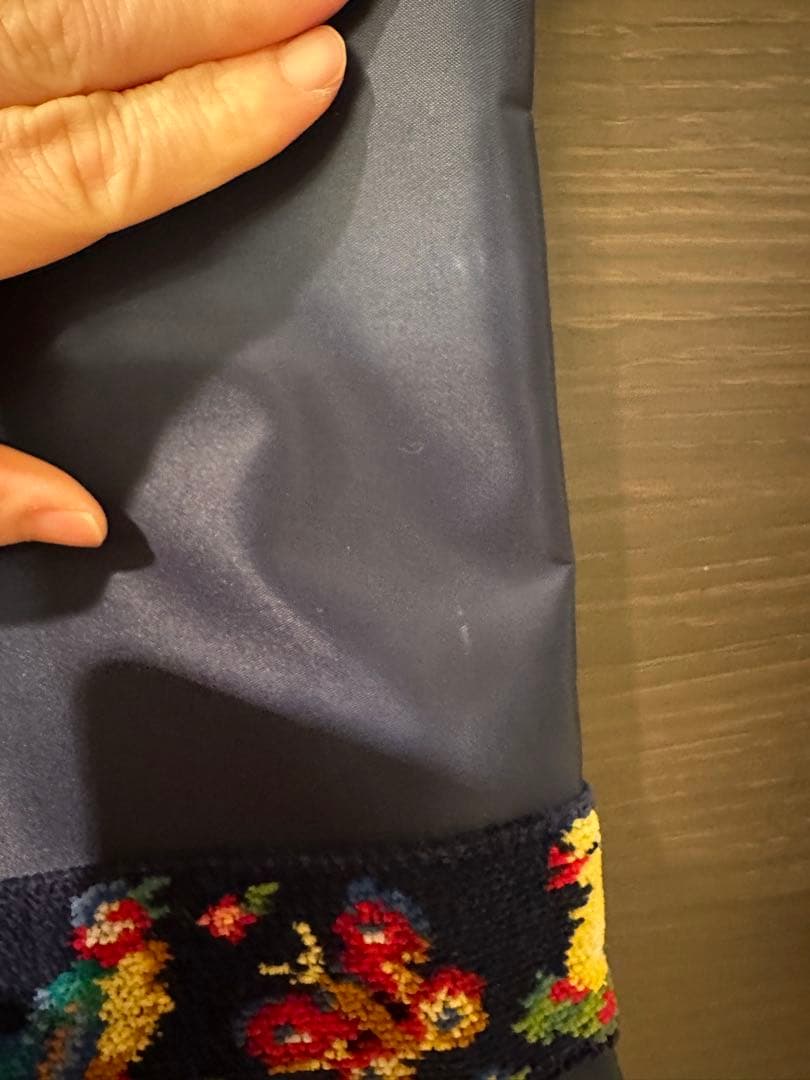 フェイラー　ハイジ　お受験他ネイビー トートバッグ