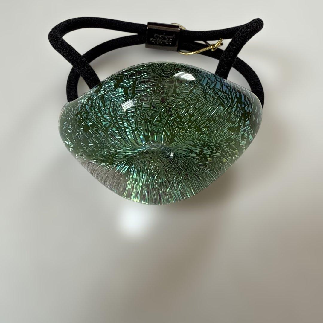 Colette Malouf コレットマルーフ　グラスポニー　グリーン