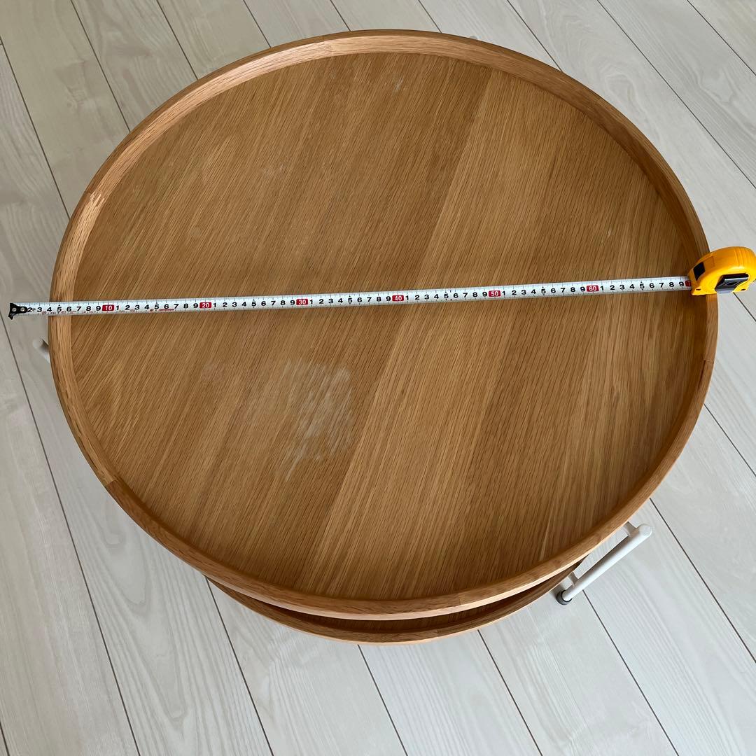 木製　コーヒーテーブル　サイドテーブル　未使用