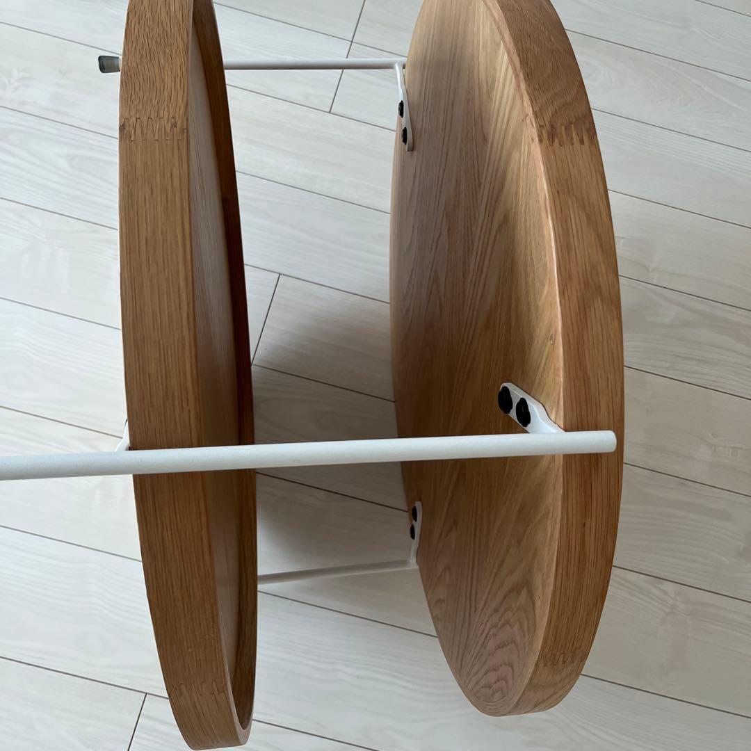 木製　コーヒーテーブル　サイドテーブル　未使用