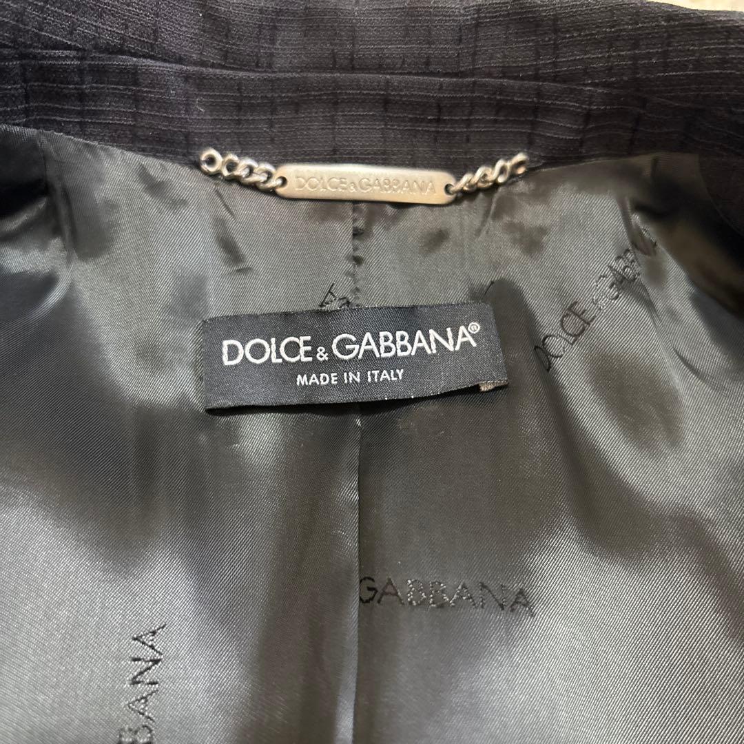 ✨美品✨ドルチェアンドガッバーナ　パンツスーツセットアップ　ボタンレス　40