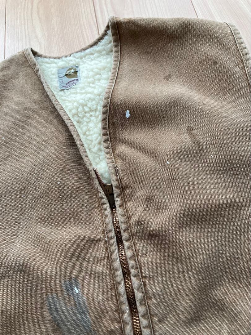 carhartt duck vest ベスト　70s ビンテージ　カバーオール