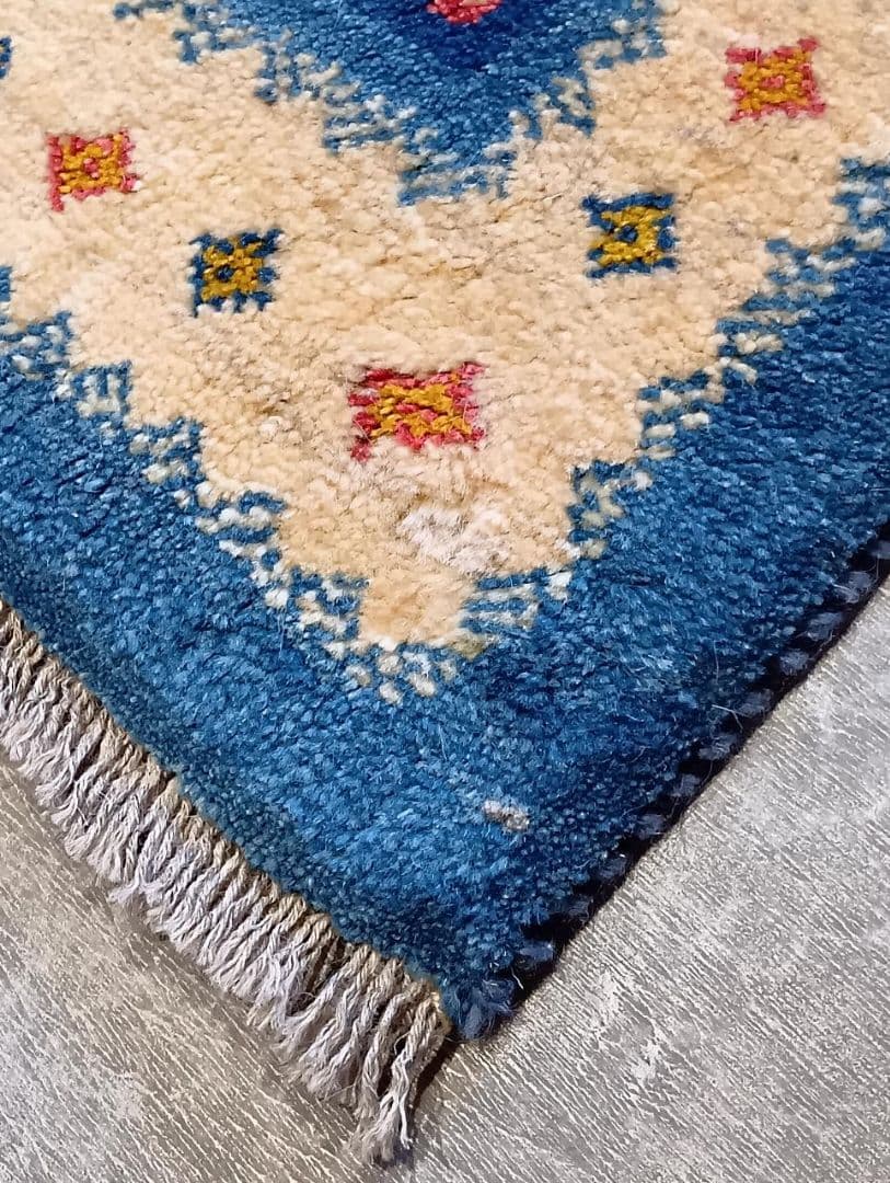 ペルシャ絨毯　ギャッベ　手織り　イラン(36)