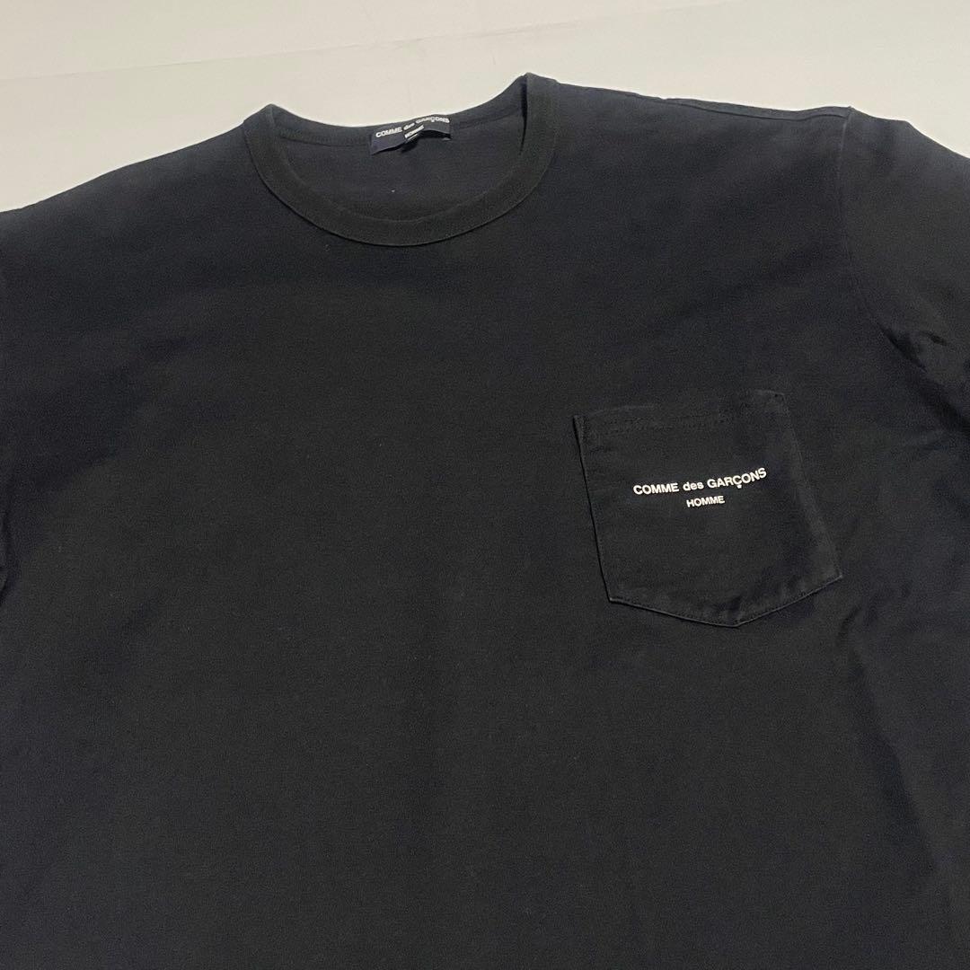 コムデギャルソンオム　ロンT ブラック　XL 24SS 美品