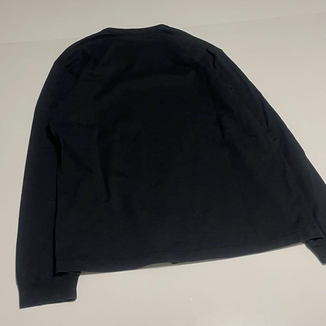 コムデギャルソンオム　ロンT ブラック　XL 24SS 美品