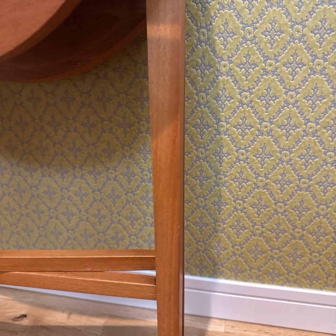 イギリスアンティーク フォールディングテーブル 天然木 折りたたみテーブル