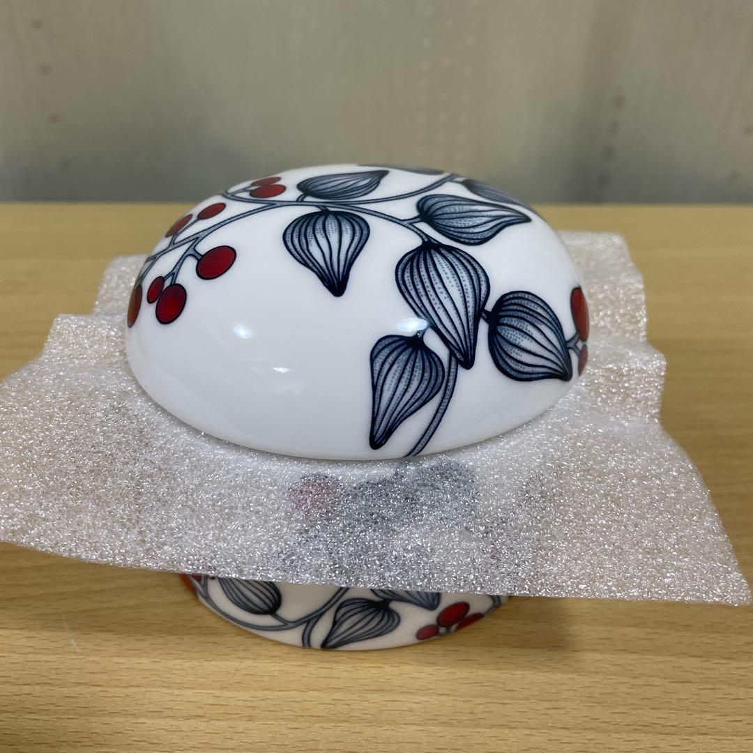 Arabia Runo アラビア ルノ ジャー蓋付 0.25L コースター付き