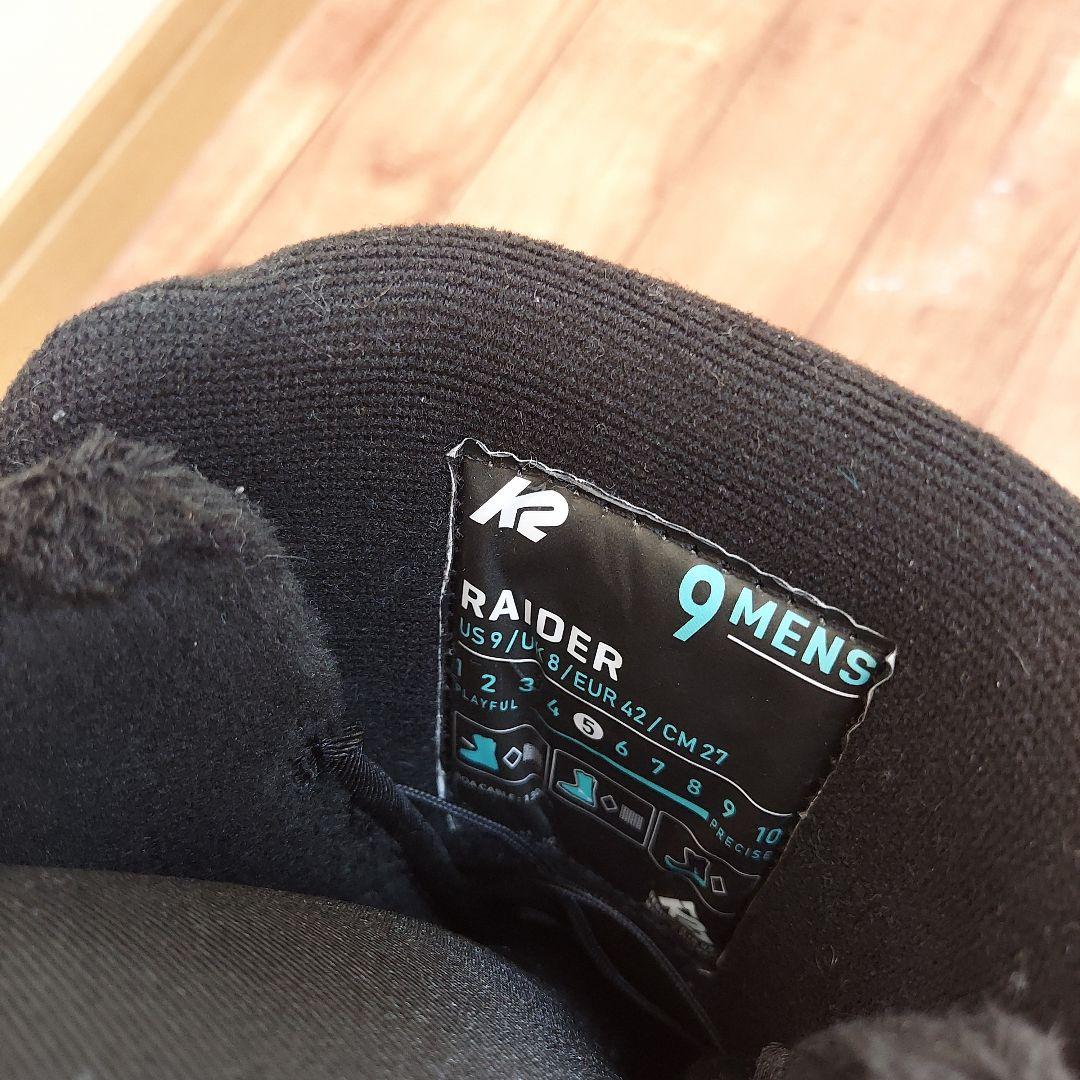 K2 スノーボードブーツ BOA 調整システム 　RAIDER