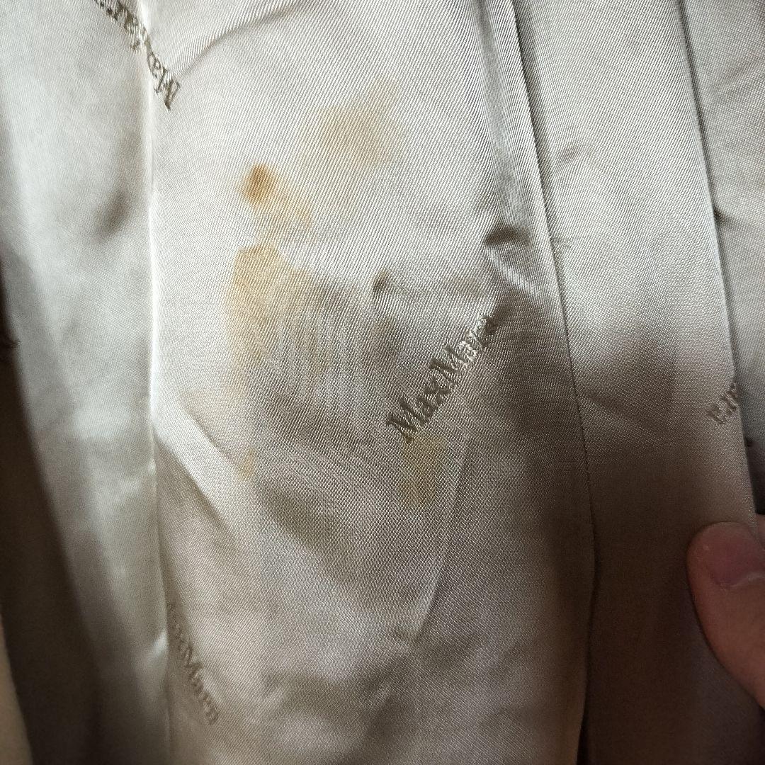 マックスマーラ 銀タグ 女優襟チェスターコート ウールカシミヤ オーバーサイズ