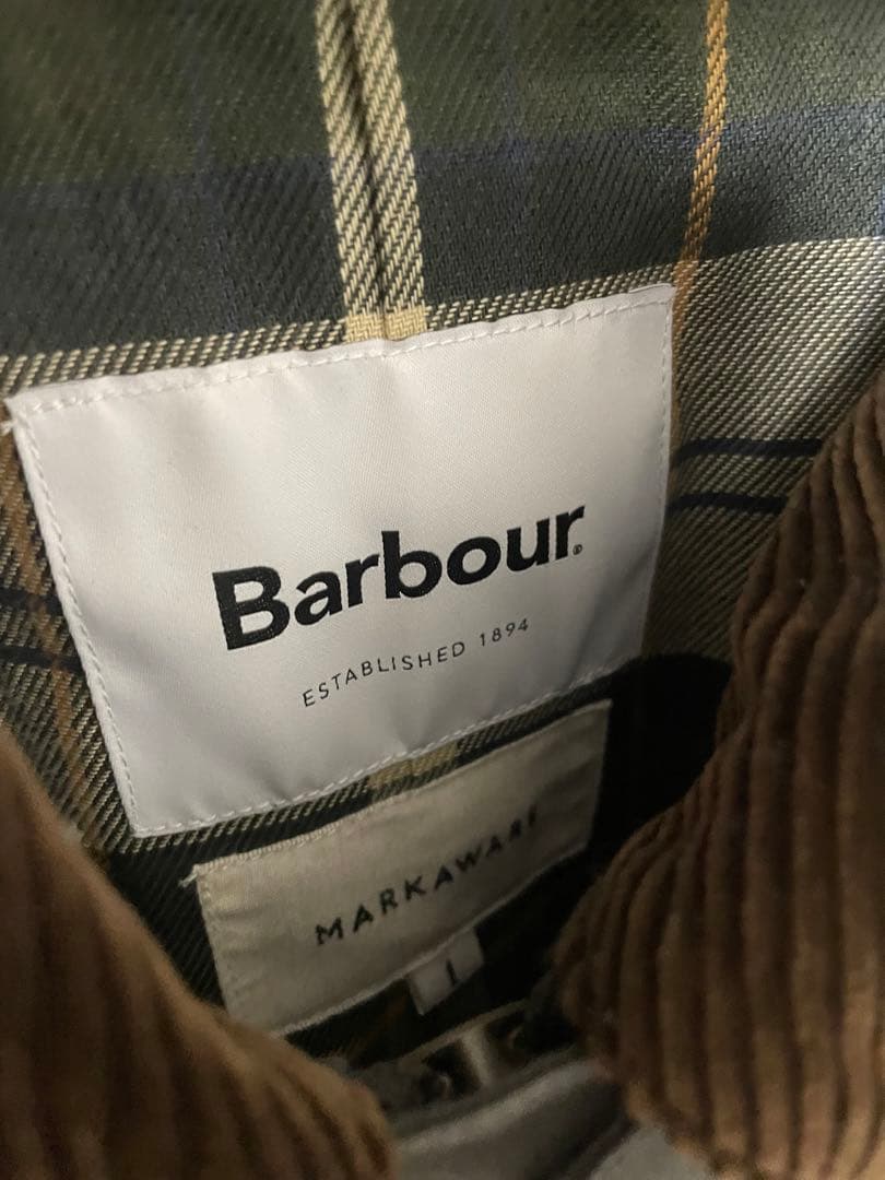 Barbour for MARKAWARE&EDIFICE別注 BURGHLEY