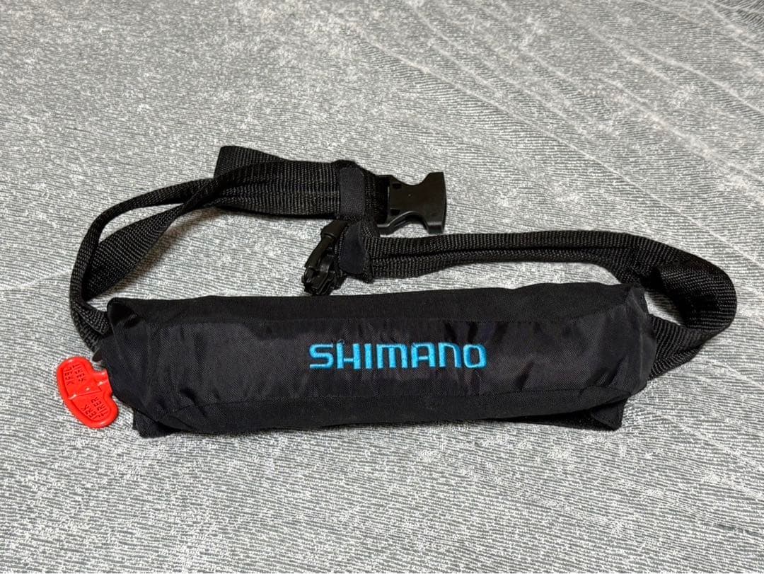 シマノ 膨張式ライフジャケット VF-053U ブラック（コンパクトタイプ）