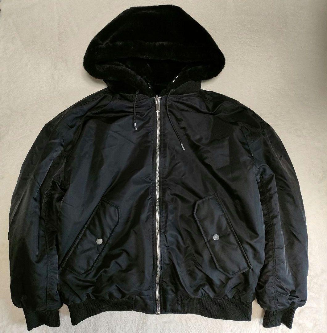 亀吉様【極美品】ZARA ザラ◎リバーシブル ボアジャケット ボンバージャケット