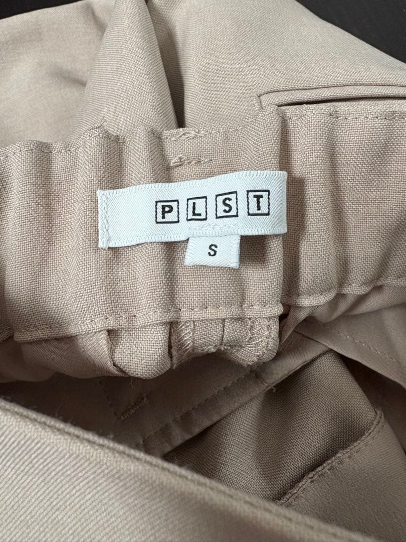 plst プレミアムオックス カラーレスジャケット ストレートパンツ　セット