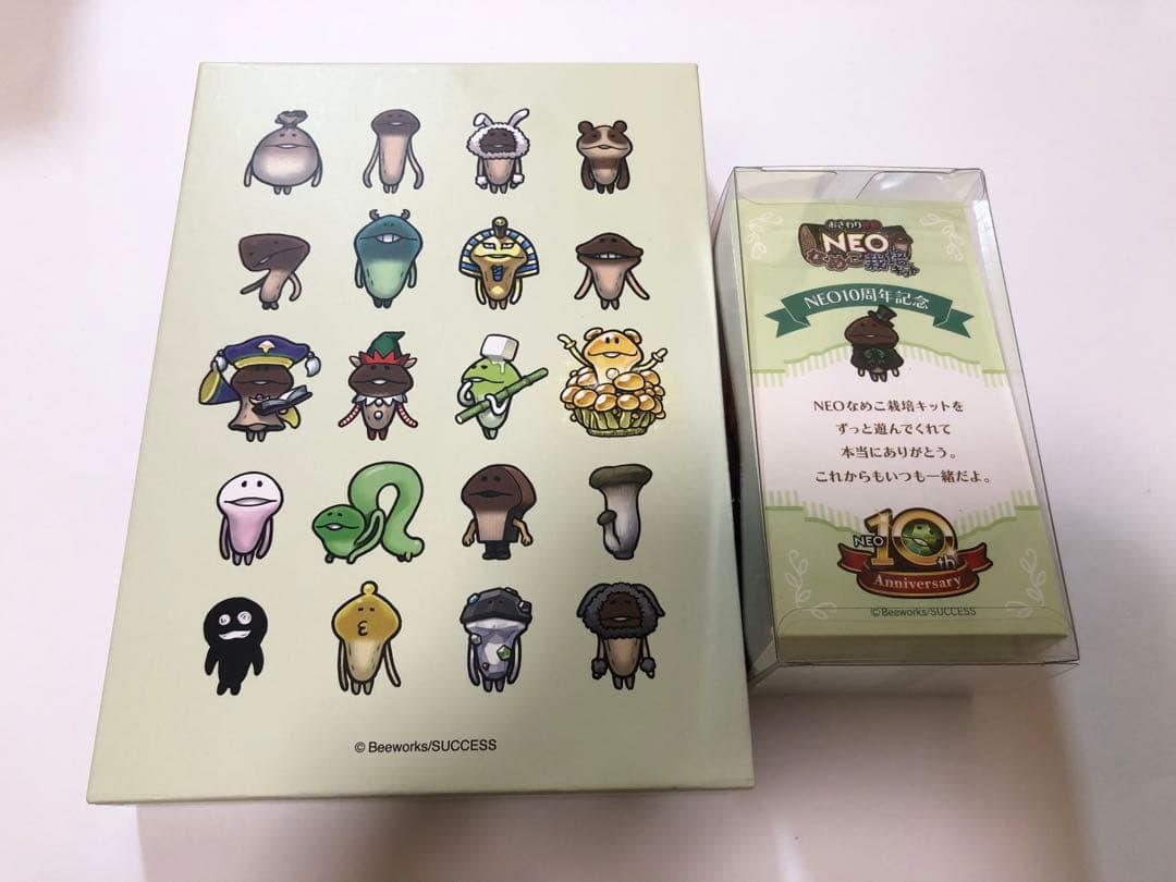 なめこ栽培キット　なめこ大図鑑　NEOなめこぬいぐるみ　クラファン