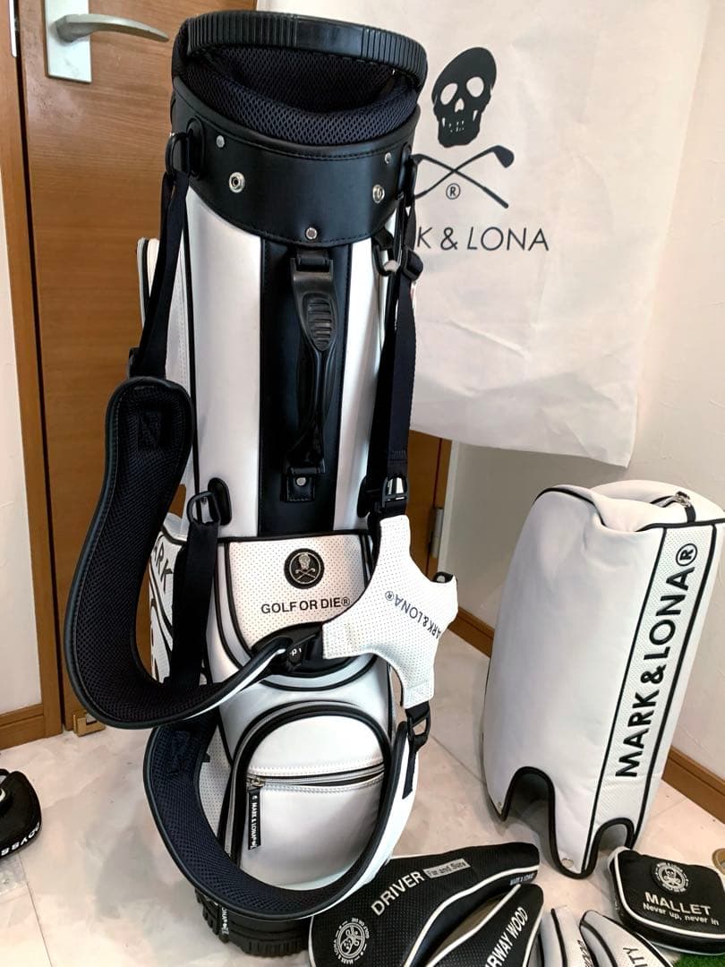 希少　良品　マークアンドロナ　MARK＆LONA キャディバッグ　ヘッドカバー