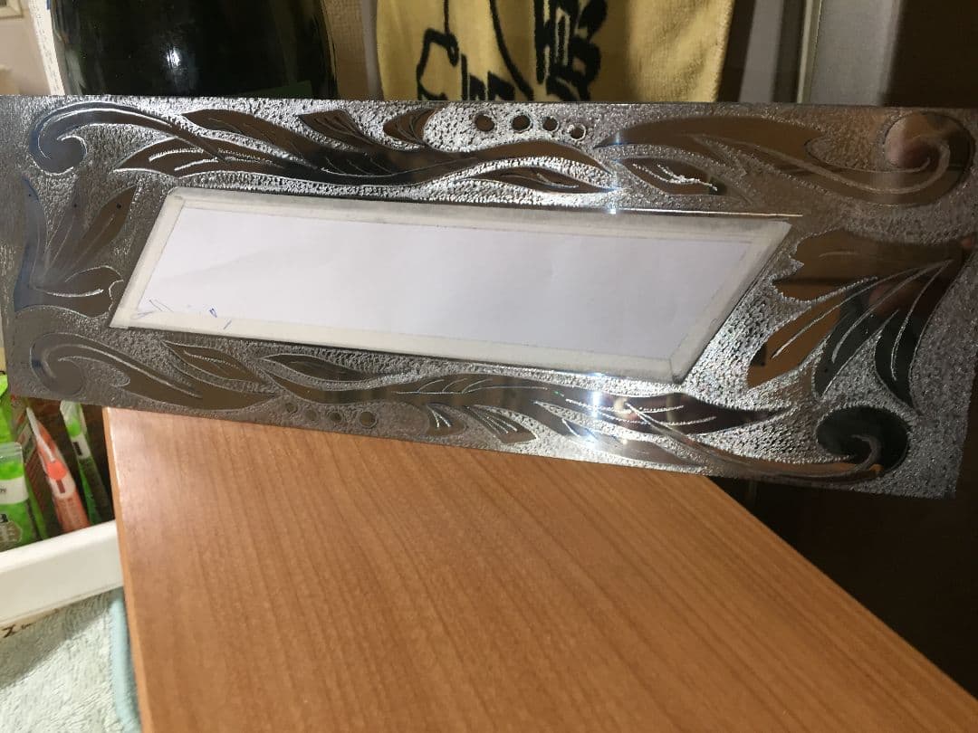 表札　ワンオフ製作　エングレービング　第2弾　名入れ込み　ハンドメイド　プレート