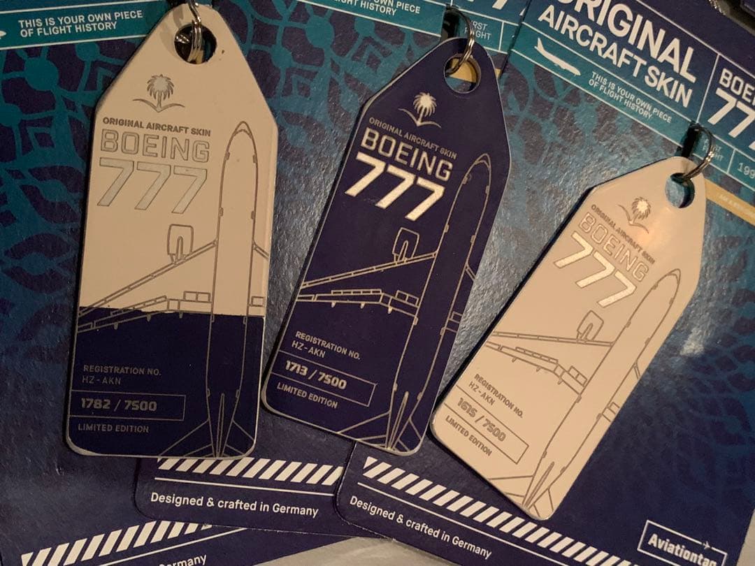 Aviationtags 4枚セット