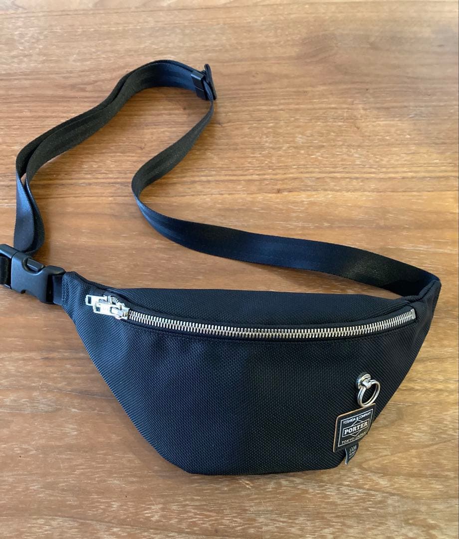 ポーター　ジャムホームメイド　ボディバッグ　黒