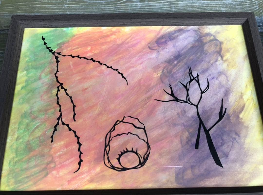 healing切り絵✂︎ボタニカル