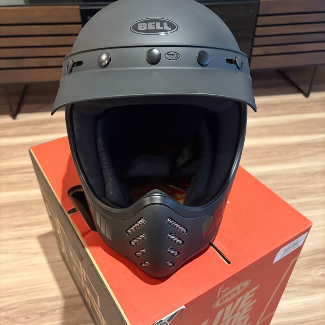 新品 Bell Moto-3 Classicモトクロスヘルメット マットブラック