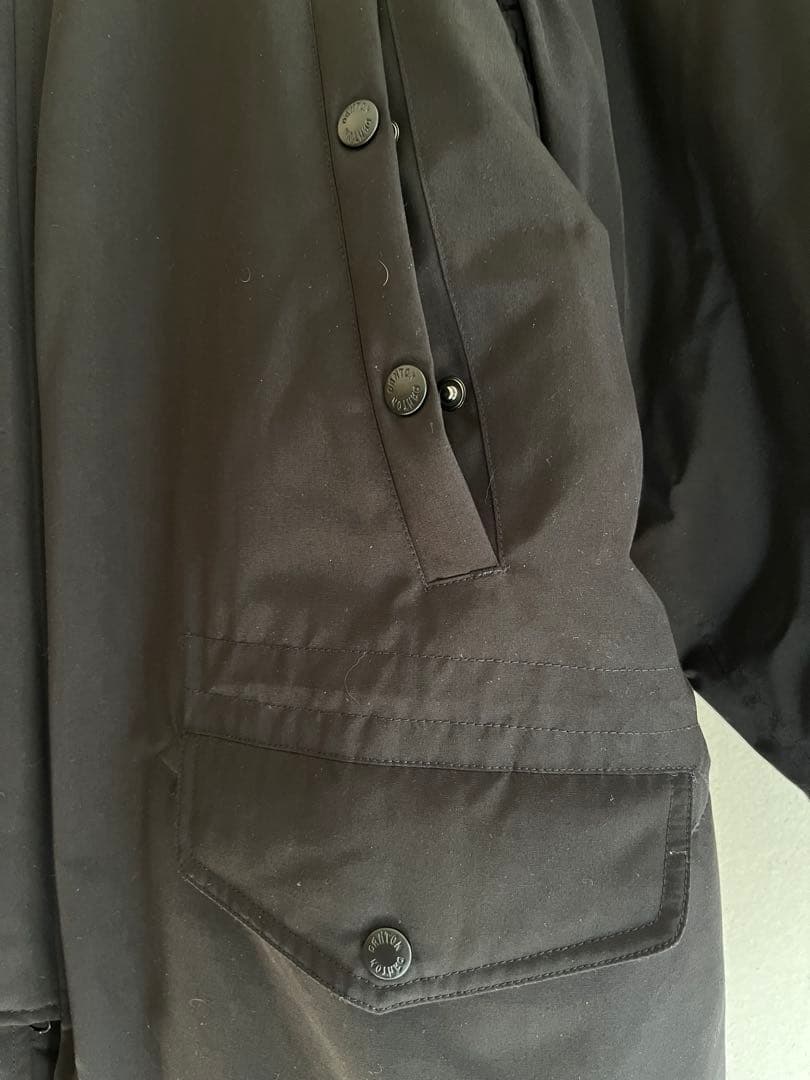 DANTONマウンテンパーカー風　ダウンジャケット Sサイズ黒　美品