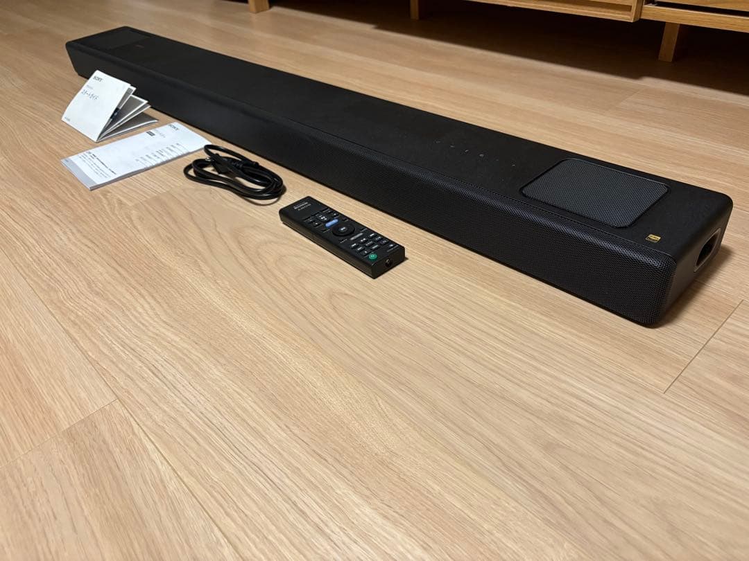 【美品】SONYサウンドバー　HT-A5000 2023年製　リモコン付き