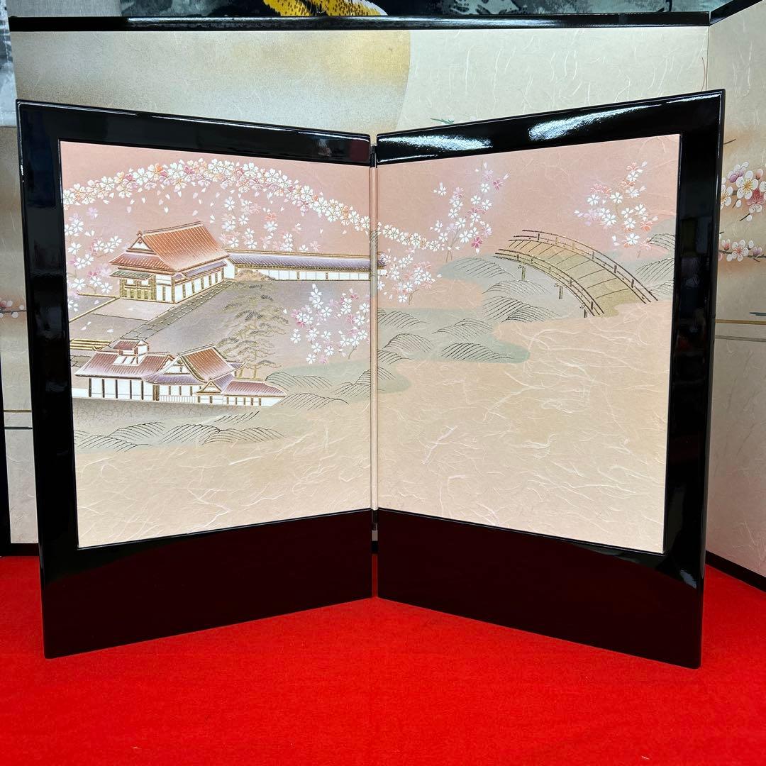 【380】ひな祭り＊二曲屏風＊