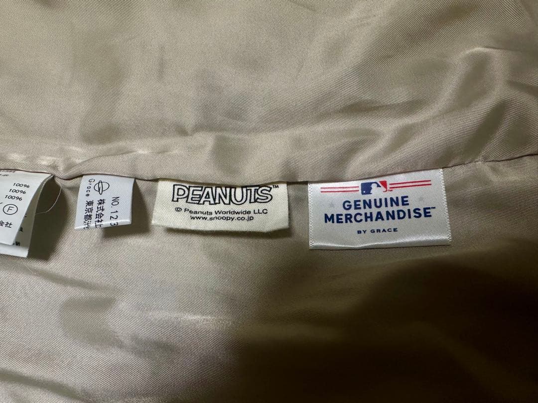 HOUSTON（ヒューストン） MLB×PEANUTS キルティングジャケット