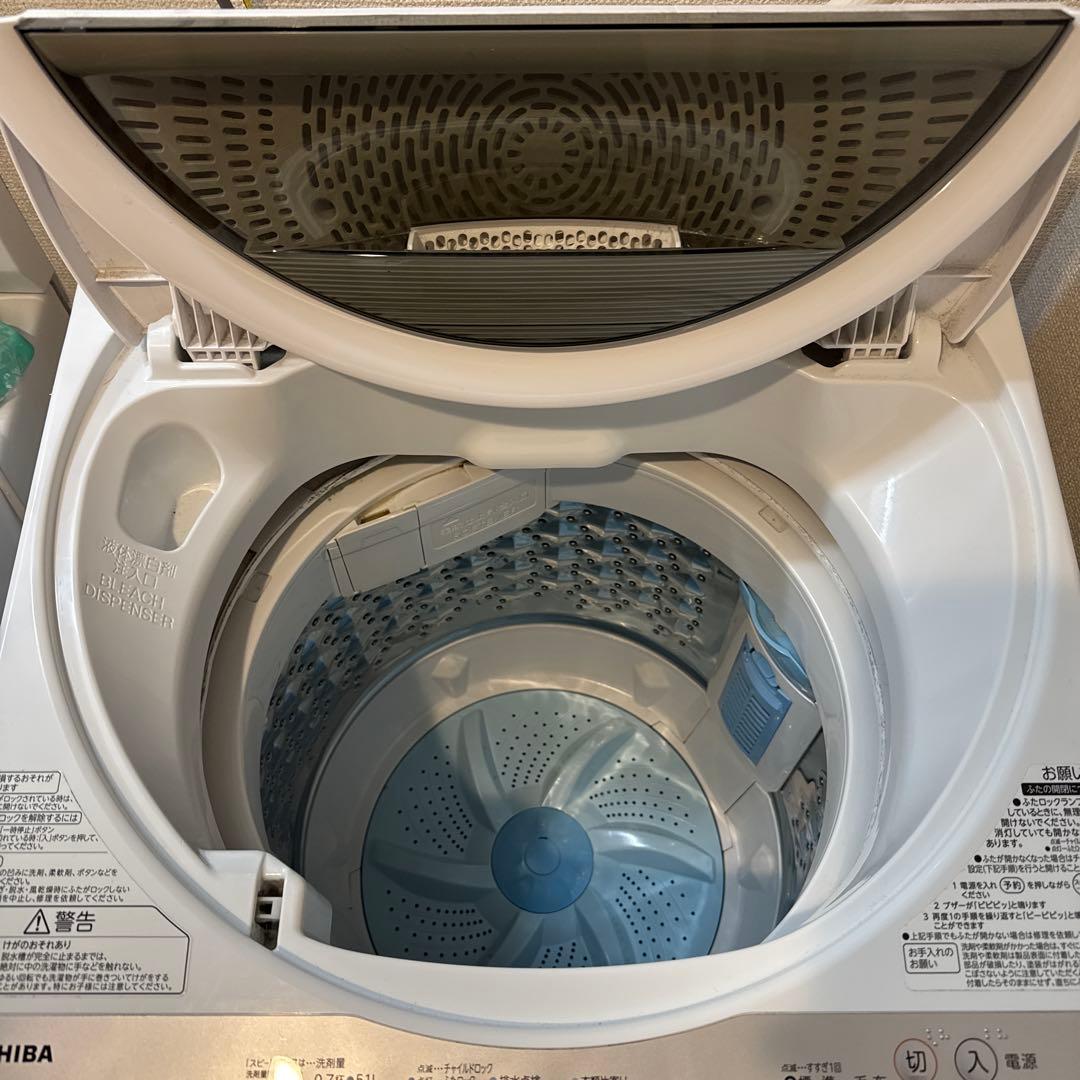TOSHIBA 洗濯機本体 縦型 AW-6G6