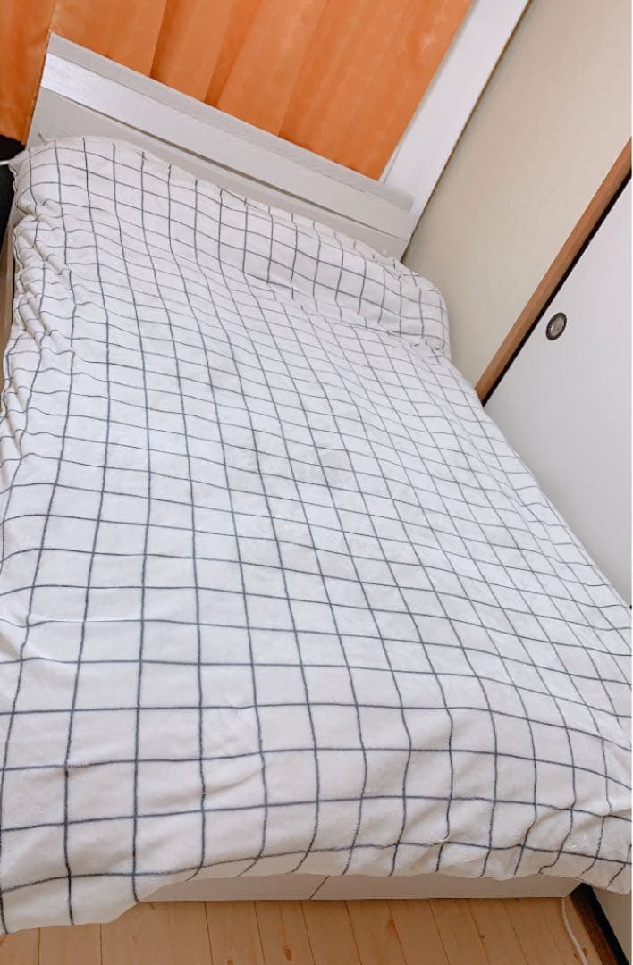 極美品⭐ホワイトウッド シングルベッド
