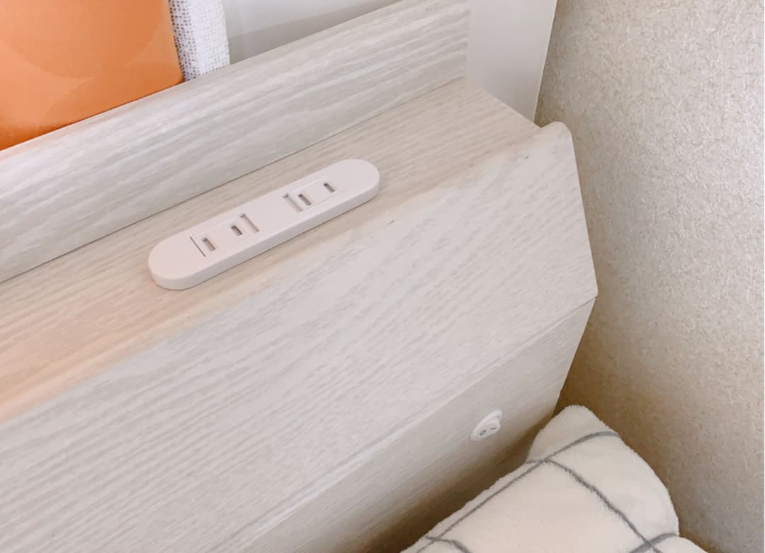 極美品⭐ホワイトウッド シングルベッド