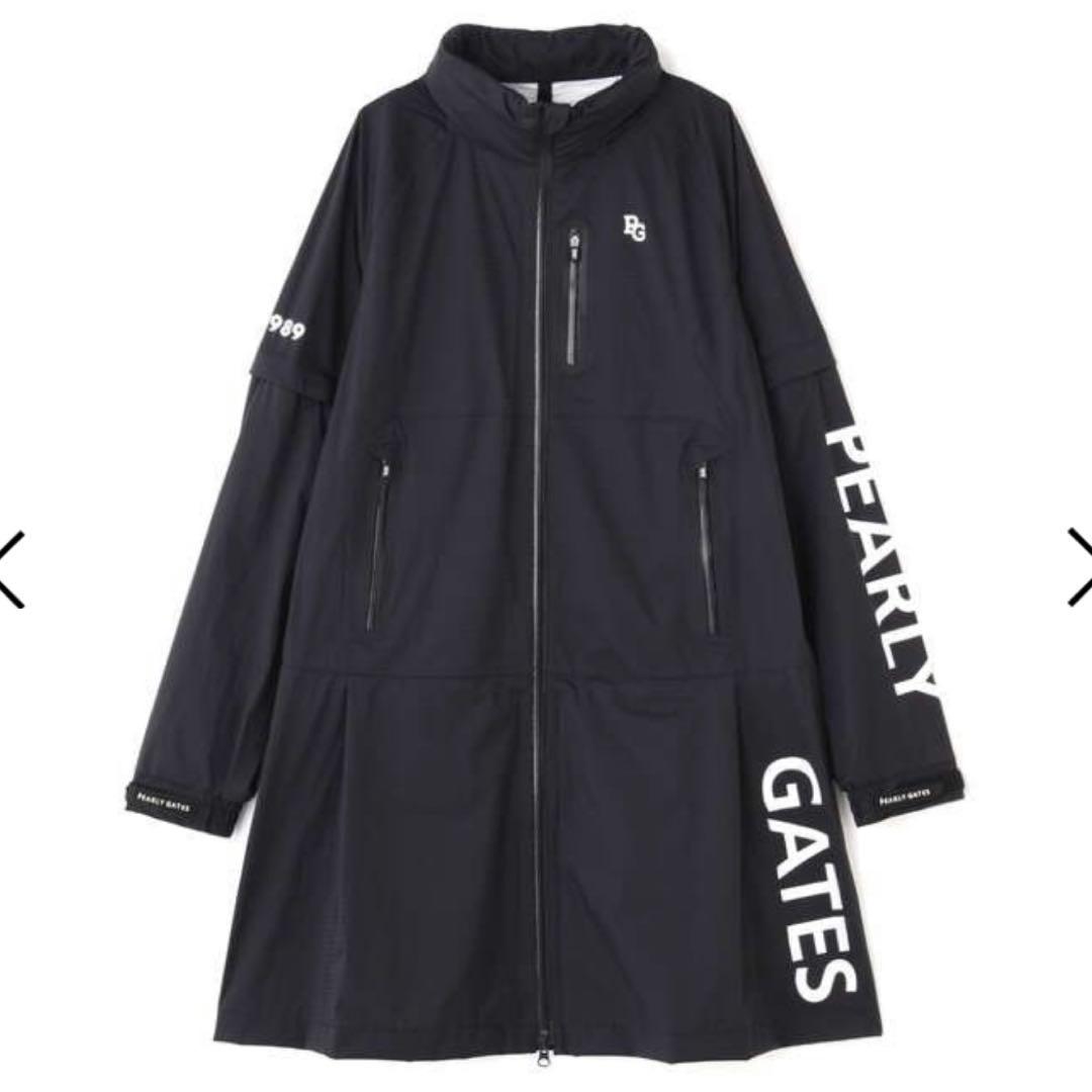 パーリーゲイツ レインウェアワンピース　サイズ2 ネイビー