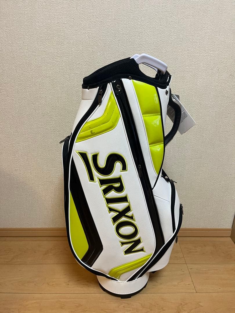Srixon キャディバッグ ホワイト/ライム