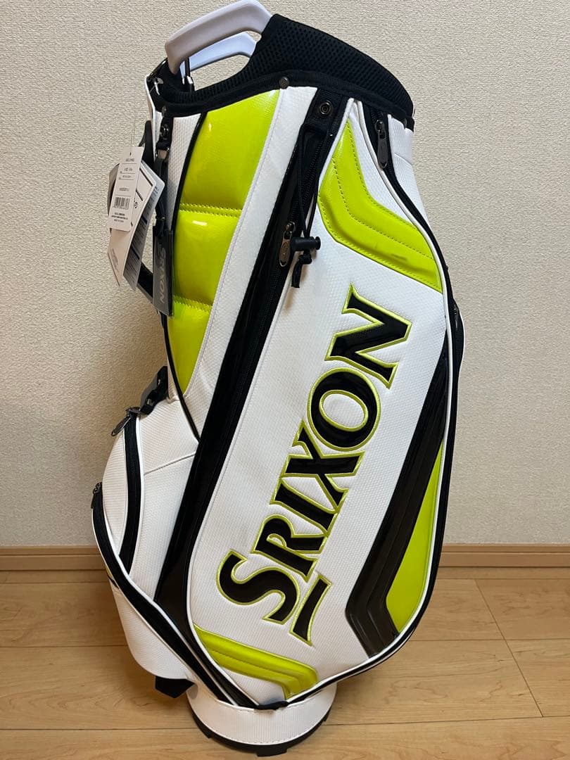 Srixon キャディバッグ ホワイト/ライム