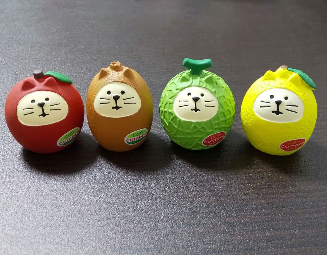 コンコンブル concombre フルーツ ねこ だるま メロン スイカ キウイ