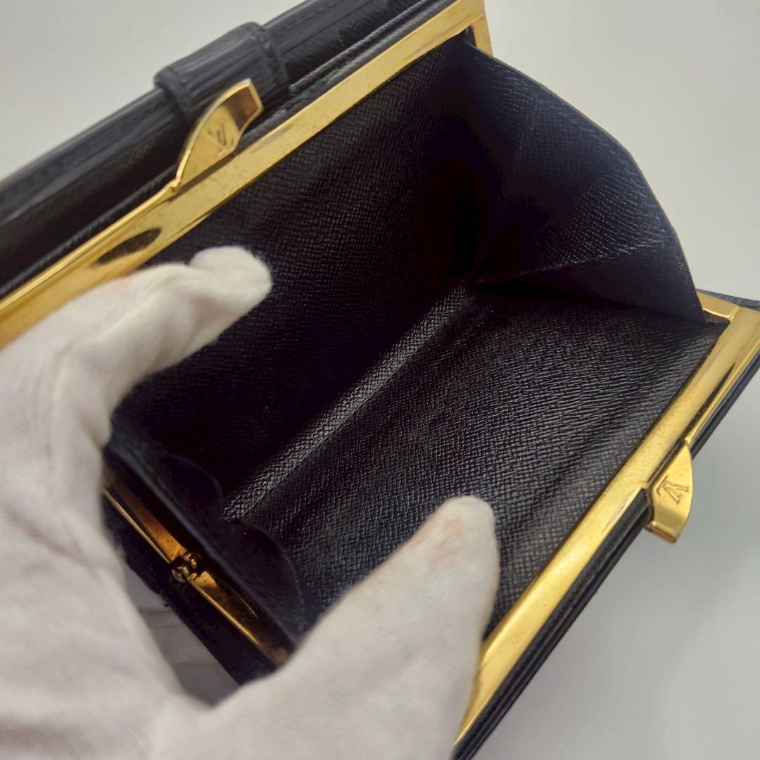 極美品 ルイヴィトン エピ ポルトフォイユ ヴィエイワ がま口財布