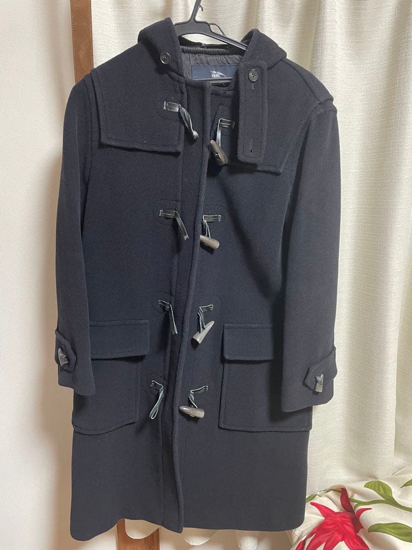 バーバリー　BURBERRY ダッフルコート　40サイズ　ネイビー